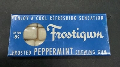 Paquete de 12 Frostigum 1941 vintage para 5C. Sin abrir sellado EE. UU. muy raro Foto 1 de 4