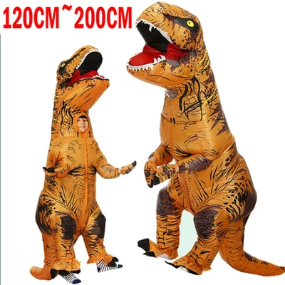 T-rex inflatable Tyrannosaurus Dinosaur Costume Kids Adult Role-playing Fancy - image 1 of 4
