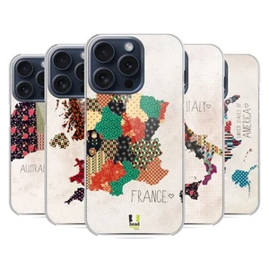 HEAD CASE DESIGNS PATTERNED MAPS HARD BACK CASE FOR APPLE iPHONE PHONES - Picture 1 of 12
