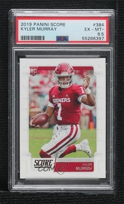 2019 Score Rookies Kyler Murray #384 PSA 6.5 Rookie RC - Image 1 of 2