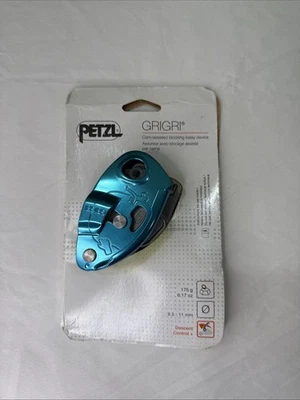 Dispositivo de Aseguramiento Petzl GriGri con Cámara Asistida Bloqueo Azul - Nuevo con Etiquetas Foto 1 de 4