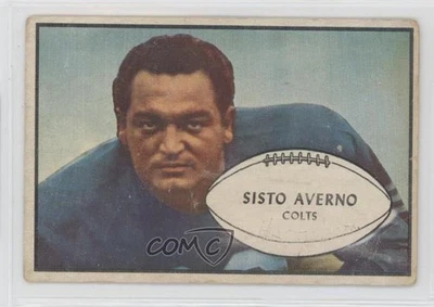 1953 Bowman Sisto Averno #8 Rookie RC - Image 1 of 2