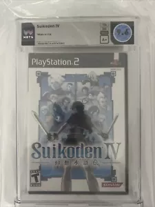 Suikoden IV Sony PlayStation 2 (PS2) GRADED 9.6 A+ WATA NEW/SEALED Video Game - Picture 1 of 9