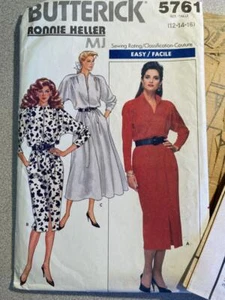 Vintage Butterick Sewing Pattern 5761 – Misses’ Dress (Size 12-14) - Picture 1 of 1
