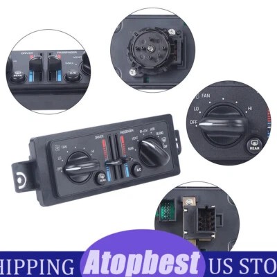 Para Buick Century 2000-05 Control de clima Temperatura Aire acondicionado Temperatura Tablero 630128 Foto 1 de 4