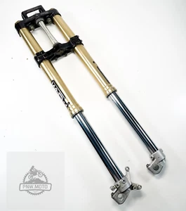 2005 04-08 HONDA CRF250R CRF 250R OEM Showa Front Suspension Forks Damper Clamp - Picture 1 of 14