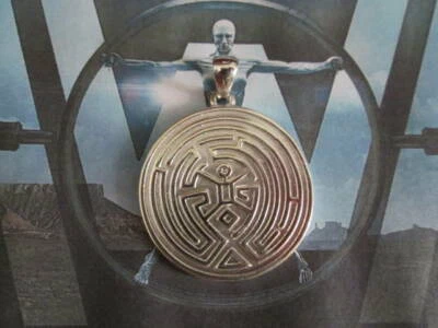 WestWorld labirinto logo in Argento 925-produzione artigiana - Immagine 1 di 4