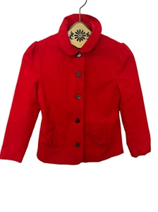 Girls Jacardi red jacket sz 12 - Picture 1 of 7