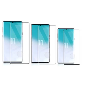 2 Pack Samsung Galaxy S20 Plus S20e S20 Full Coverage Glass Screen Protector - Picture 1 of 24
