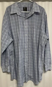 GS Long Sleeve Button Up Shirt Wrinkle Free Men’s Size 19 (35-36). 8067 - Picture 1 of 3