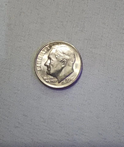 1994 P Roosevelt Dime Full Torch Cover