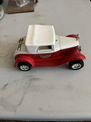Liberty Classics 1994 Coca Cola 600 Roadster Model A car Coin Bank With Key - Image 1 of 4