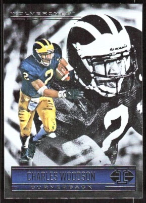 2022 4226C Panini Chronicles Draft Picks Illusions Charles Woodson Michigan - Image 1 of 2