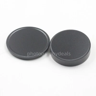 39mm Black Metal Lens Rear Cover Camera Body Cap Protector for M39 Screw Mount - Image 1 of 4