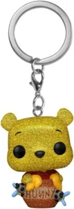 DISNEY DIAMOND COLLECTION WINNIE THE POOH 2" POCKET POP KEYCHAIN FIGURE FUNKO - Picture 1 of 1