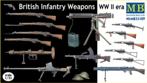 Master Box 35109 - British Infantry Weapons WW II era 1/35 scale - Picture 1 of 12
