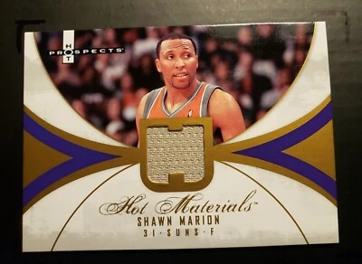 2007-08 FLEER HOT PROSPECTS SHAWN MARION HM-MC 热门材料 - 球衣   — 第 1/2 张图片