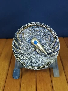 UNGEWÖHNLICHE PORTUGAL BRONZE MEDAILLE MONTEPIO GERAL BANK 155º JUBILÄUM 1999 - Bild 1 von 2