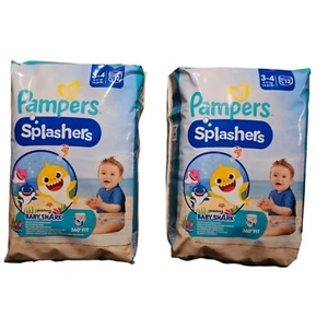 Pampers Baby Windeln Schwimmwindel Splashers, Größe 3-4 / 6-11 Kg, 48 Stück - Bild 1 von 1