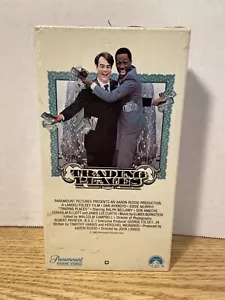 Trading Places VHS 1983 FIRST PRINT SEALED Backside Watermarks SUPER RARE! - Imagen 1 de 12