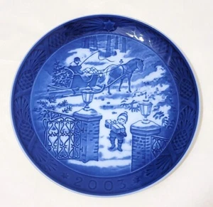 Plato de Navidad Royal Copenhagen 2003 206 - Imagen 1 de 2
