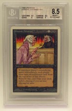 Magic The Gathering MTG unlimited Demonic Attorney BGS 8.5 NM-MT+