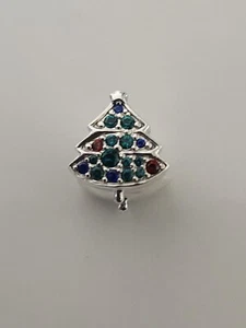 AUTHENTIC PANDORA CHRISTMAS TREE CHARM #790018C01 - Picture 1 of 4