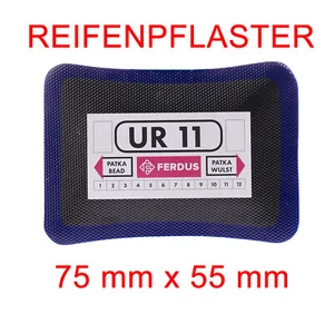 PKW Reifenreparatur Pflaster 75x55mm Auto Reifenpflaster Reifen Flickzeug - Bild 1 von 2