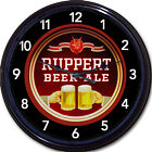 Ruppert Beer Tray Wall Clock Jacob Ruppert Brewery Knickerbocker New York Ale 