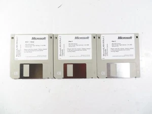 Microsoft Windows MS-Dos 6.2 OS Upgrade on 3.5" Disk Software, FREE 2-3 Day Ship - Picture 1 of 2