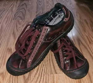 Damen J-41 Adventure On Schnürschuhe Traction Soul 9,5 M Leder - Bild 1 von 6