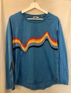 Next blaues Langarmshirt Gr. - UK6 - Bild 1 von 5