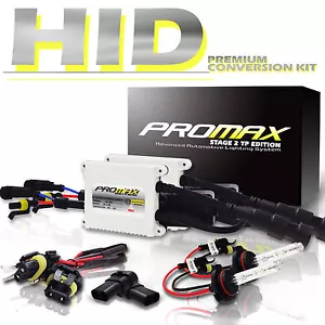 H11 6000K 8000K 10000K Xenon HID Conversion Kit Metal Ballast Sky Blue Lights - Picture 1 of 11