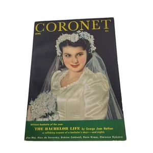 CORONET Magazine June 1941 From Esquire Sheila Ryan Cover Fold Out Photos Story - Picture 1 of 6
