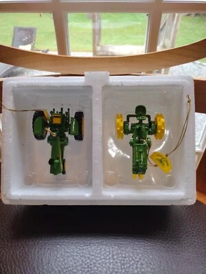 John Deere Model GP & Model 730 Tractors Danbury Mint Ornaments - Image 1 of 3
