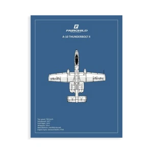Stampa su Tela su Carta Poster o Quadro Rogan Mark BP A-10 Thunderbolt 2 - Imagen 1 de 2