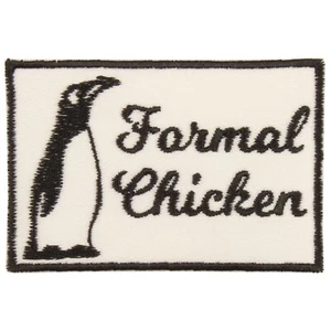 Animal Aliases: Penguin = Parche formal de pollo - Hecho en EE. UU. - Imagen 1 de 8
