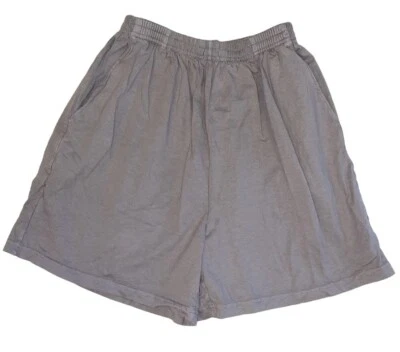 FRESH PRODUCE 3X Smoke GRAY $55.00 Classic Jersey Cotton Shorts NWD 3X - Image 1 of 4