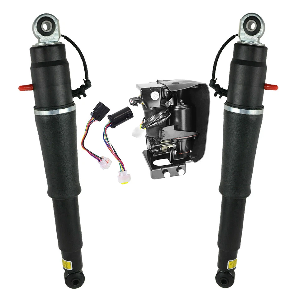 Rear Suspension Air Shocks Compressor Kit for 2015-2020 Cadillac Escalade ESV - Image 1 of 1