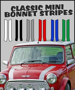 Clásico Mini Cooper Gorro Rayas, Mayfair, Ciudad, Calidad 7 Años Vinilo - Imagen 1 de 2