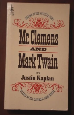 Mr. Clemens and Mark Twain - Justin Kaplan 1st Printing 1968 Paperback Biography Foto 1 de 2