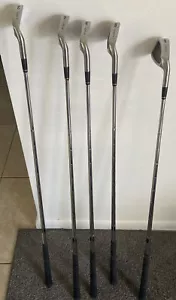 Used King Cobra Oversize Iron Set (3-6)+ 8 Iron Stiff Flex Graphite Shafts - Picture 1 of 7