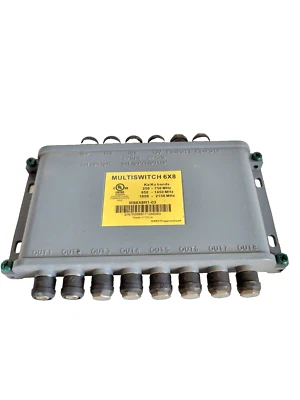 MULTISWITCH 6X8 MS6X8R1-03 DIRECTV/WIDEBAND  - Image 1 of 4