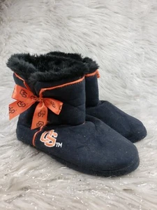 Oregon State Beavers Damengröße Small 5-6 schwarz orange Hausschuhe - Bild 1 von 5