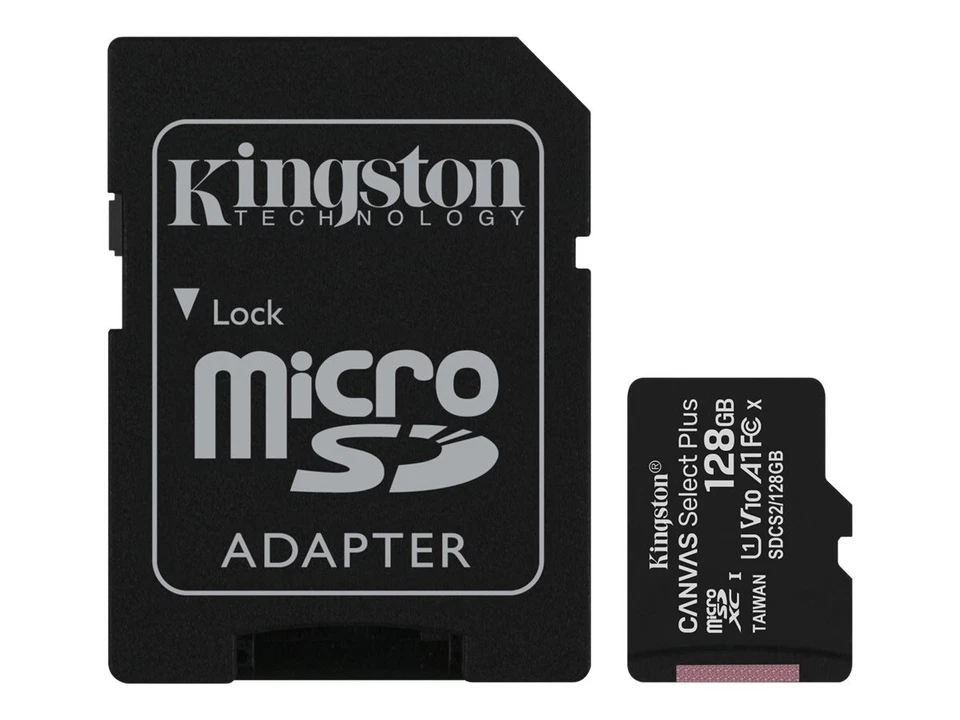 MICRO SD CARD 128GB CLASSE 10 KINGSTON (A/N SDCS2/128GB) nuova - Immagine 1 di 1