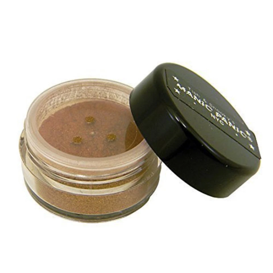 MAQUILLAJE MANÍACO PÁNICO LUJURIA POLVO-NEFERTITI- POLVO MINERAL - CARA, CUERPO, CABELLO-HALLOWEEN Foto 1 de 4