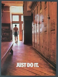 1988 PRINT AD Nike JUST DO IT. (Frühester Auftritt des Spruchs) - Bild 1 von 1