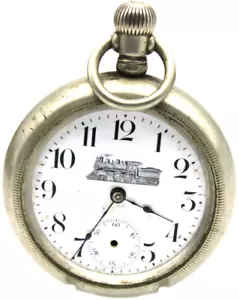 1910 N.Y. STANDARD POCKET WATCH 2794129 GRADE: NEW ERA 61 18s 7j RAILROAD (QG) - Picture 1 of 6