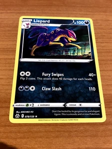 Pokemon TCG Crown Zenith LIEPARD Rare # 078/159 - Picture 1 of 1