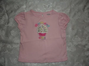 SO CUTE Girls GYMBOREE "Birthday Girl" Pink Shirt Size 2T - Picture 1 of 1